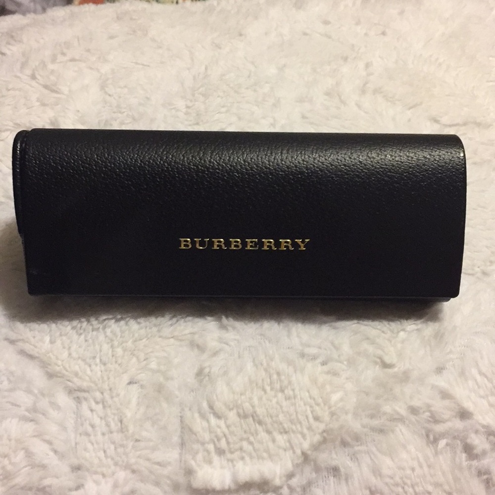 Burberry glasses case